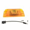 Truck-Lite Led, Yellow Rectangular, 8 Diode, Marker Clearance Light, Pc, 2 Screw Forget M/C, .180 21075Y